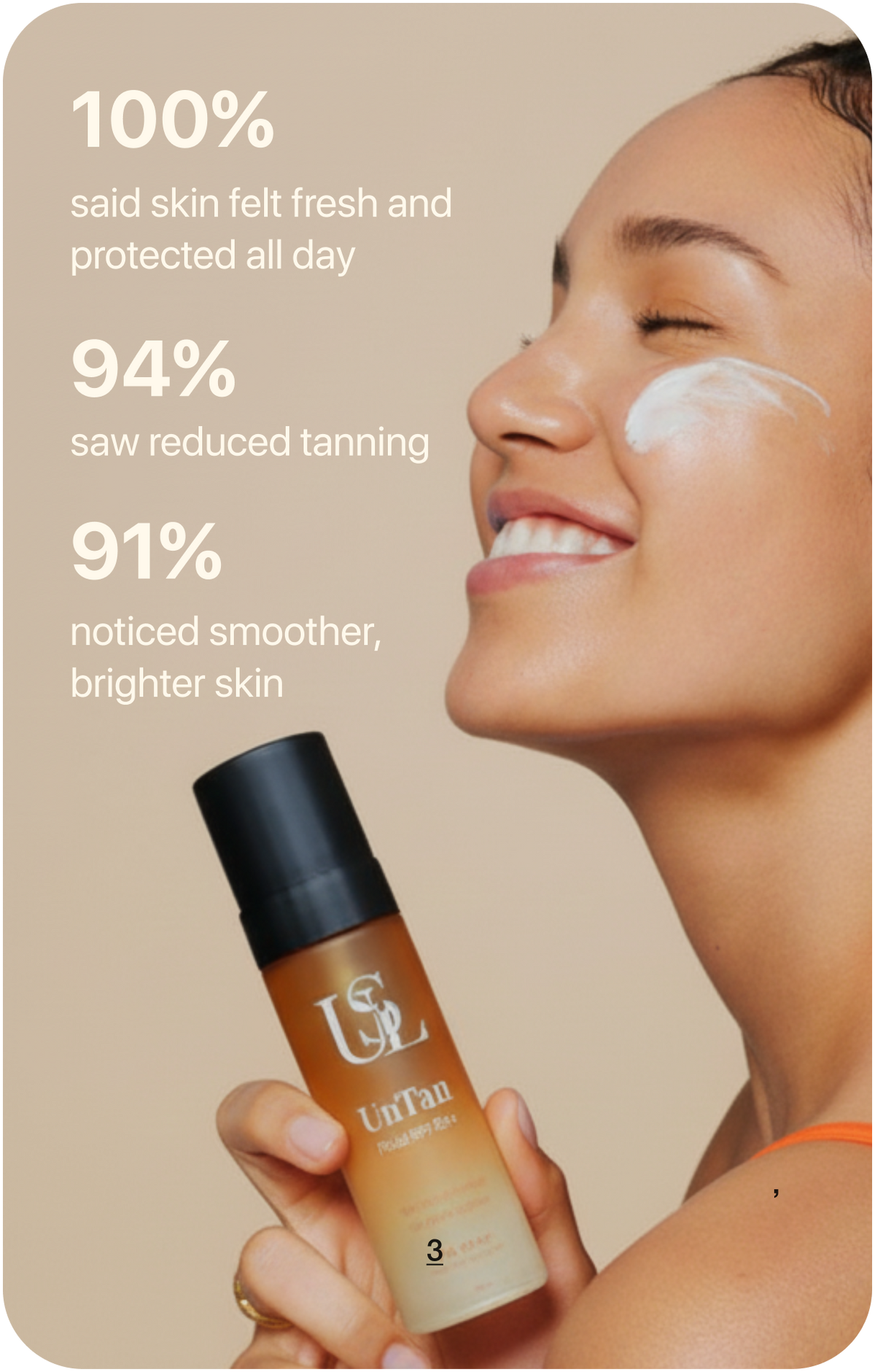 UnTan Fluid Sunscreen SPF 50+